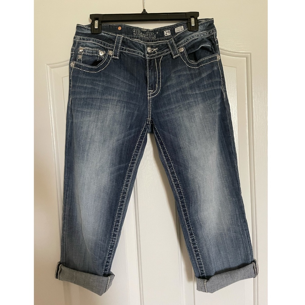 Miss Me Jeans - Cuffed Capris